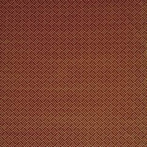 Triadic Burnt Umber Fabric by Harlequin