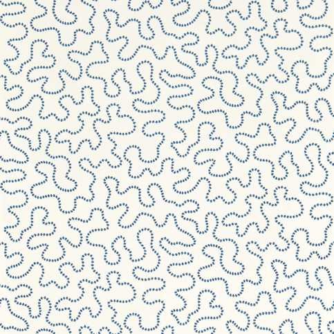 Wiggle Lapis/Sky Wallcovering by Harlequin X Sophie Robinson