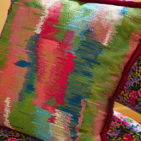 Wilderness Peridot/Emerald/Ruby Fabric by Harlequin X Sophie Robinson