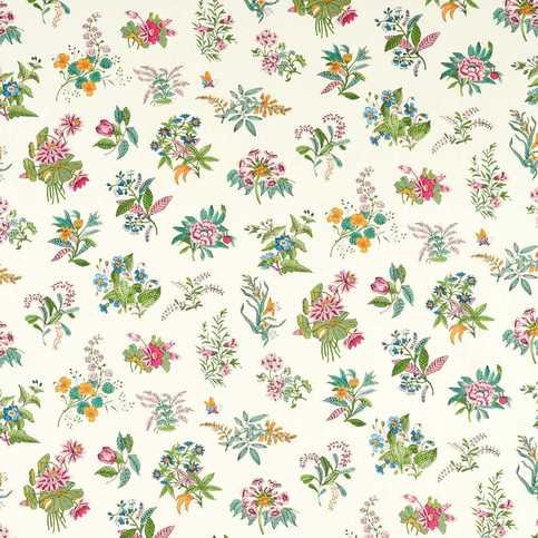 Woodland Floral Peridot/Ruby/Pearl Fabric by Harlequin X Sophie Robinson