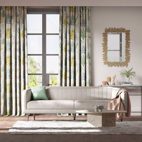 Yasuni Emerald/Zest Fabric by Harlequin
