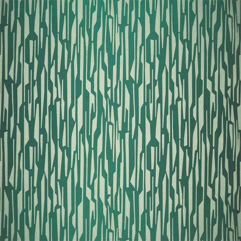 Zendo Emerald Fabric by Harlequin