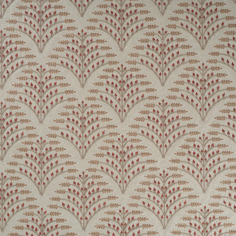 Ashbee Terracotta Fabric by James Hare 