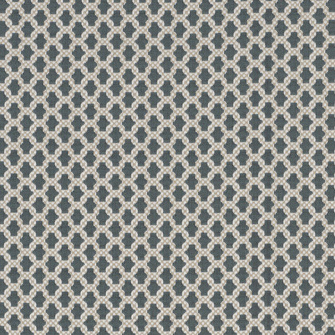 Asscher Blue Haze Fabric by James Hare 