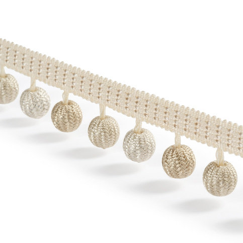 Bibury Drops Ivory Trimming by James Hare 