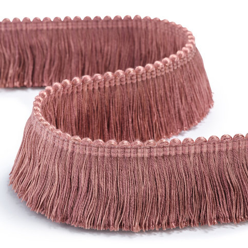 Brush Fringe Terracotta Trimming by James Hare 