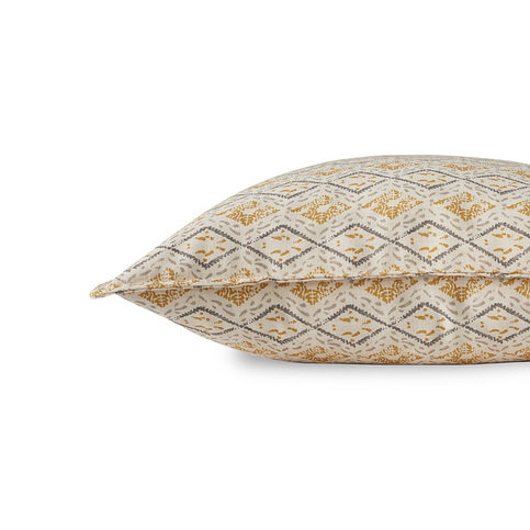 Dacca Cushion Grey/Gold by James Hare 