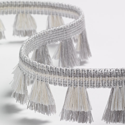 Double Fringe Morandi Grey by James Hare 