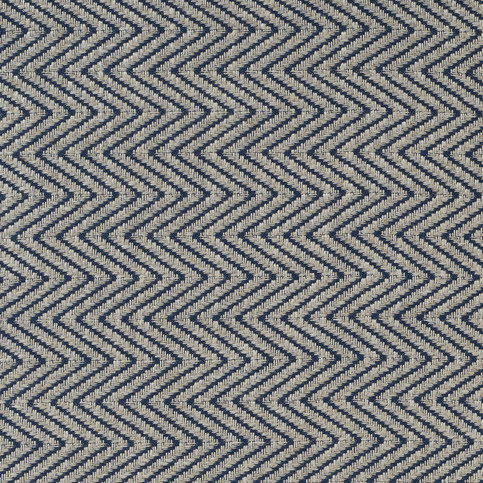 Hicks Midnight Navy Fabric by James Hare 