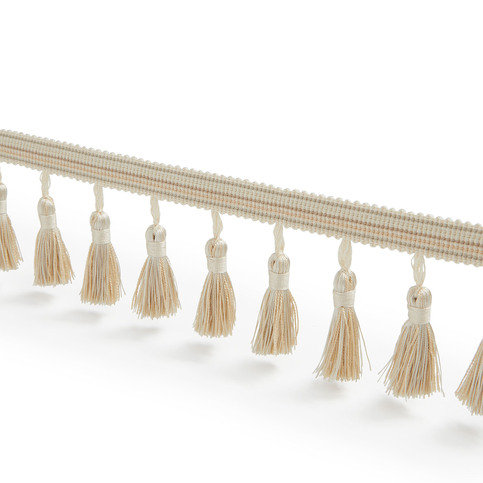 Howdah Fringe Natural by James Hare 