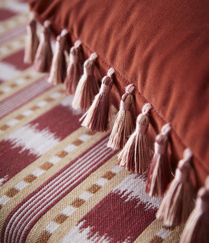 Howdah Fringe Pink by James Hare 