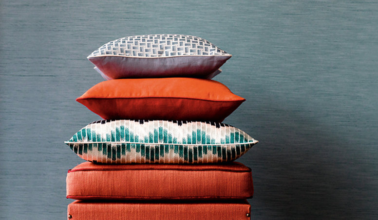 Abstract Blue Fabric by James Hare 