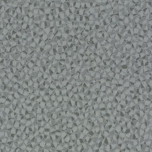 Argento Silk Mirrored Steel Fabric by James Hare 