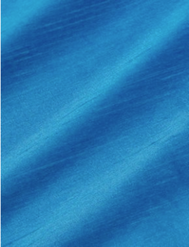 Astor Hockney Blue Fabric by James Hare 