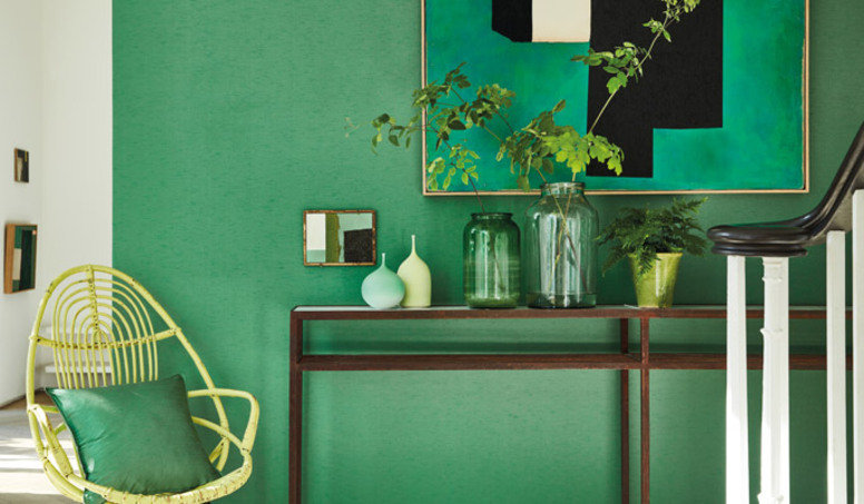 Astor Okra Fabric by James Hare 