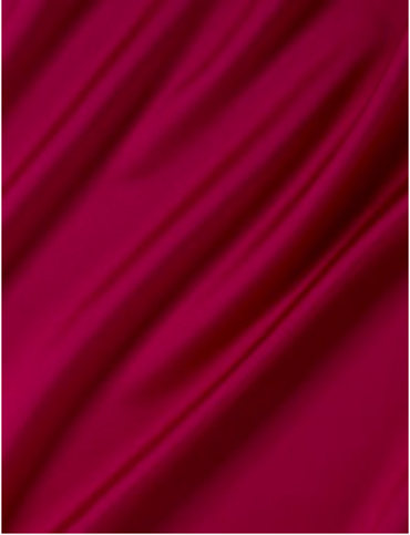 Connaught Silk Carmine Fabric by James Hare