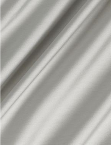 Connaught Silk Morandi Grey Fabric by James Hare