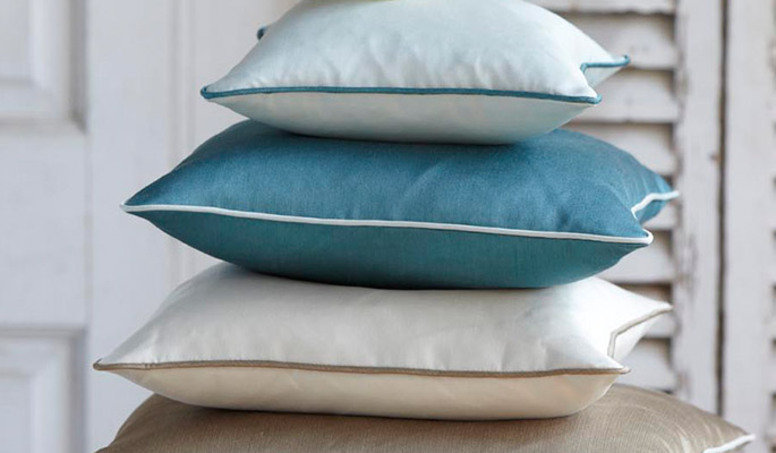 Connaught Silk Mother of Pearl Fabric by James Hare
