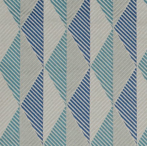 Deco Peppermint Fabric by James Hare 