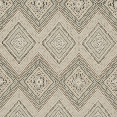 Fuji Natural/Slate Fabric by James Hare