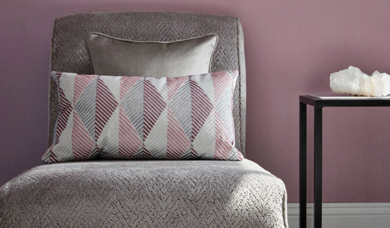 Iona Grey Stone Fabric by James Hare 