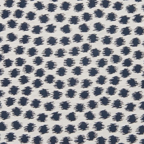 Kasuri Natural/Indigo Fabric by James Hare