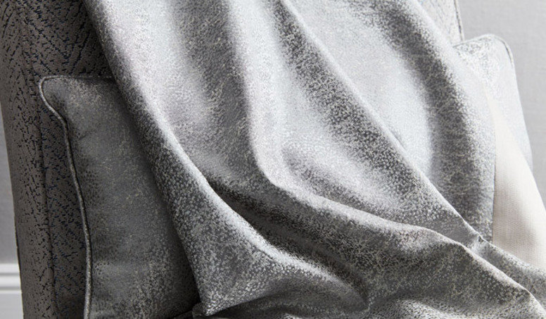 Mineral Silk Ice Blue Fabric by James Hare 