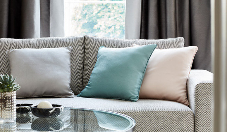 Orion Silver Fabric by James Hare 