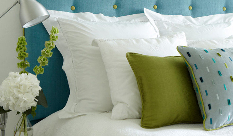 Soho Silk Artichoke Fabric by James Hare 
