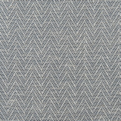 Tamarind Natural/Indigo Fabric by James Hare