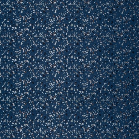 Terrazzo Blue Fabric by James Hare 