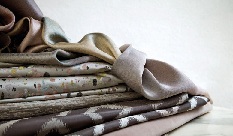 Terrazzo Pastel Fabric by James Hare 