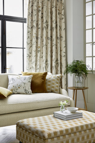 Kiftsgate Gold Fabric by James Hare 