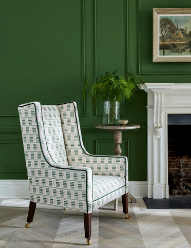 Kiftsgate Pink/Green Fabric by James Hare 
