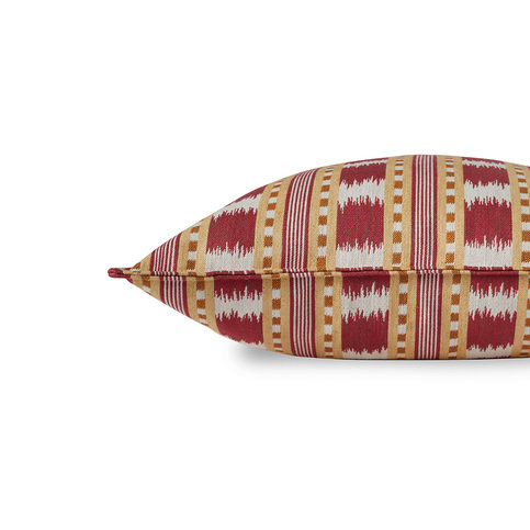 Paxton Cushion Red/Gold by James Hare 