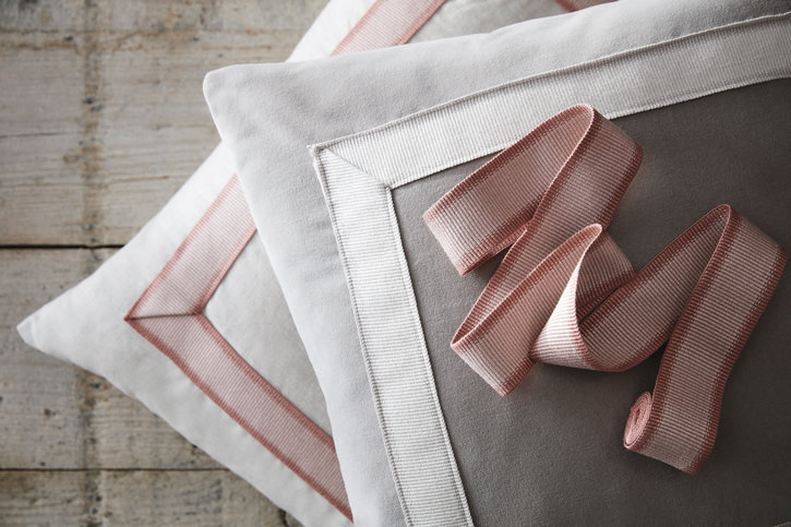 Ribbon Trim Almond By James Hare