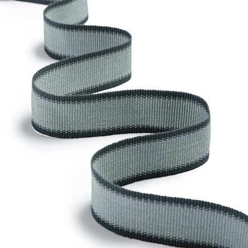 Ribbon Trim Slate Blue by James Hare 