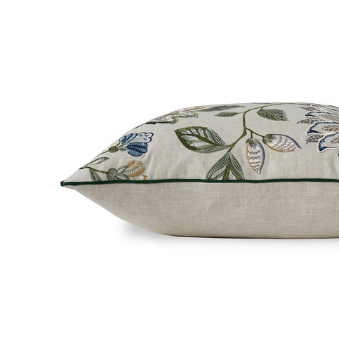 Shalimar Cushion Blue/Green by James Hare 