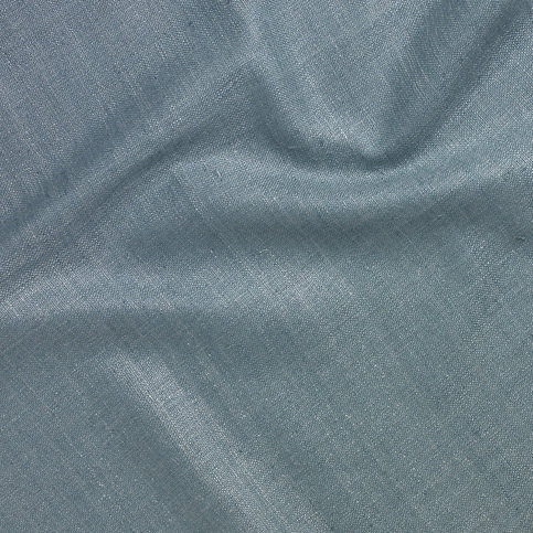 Simla Silk Gustavian Blue Fabric by James Hare 