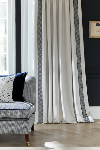 Sloane Silk Mineral Fabric by James Hare 
