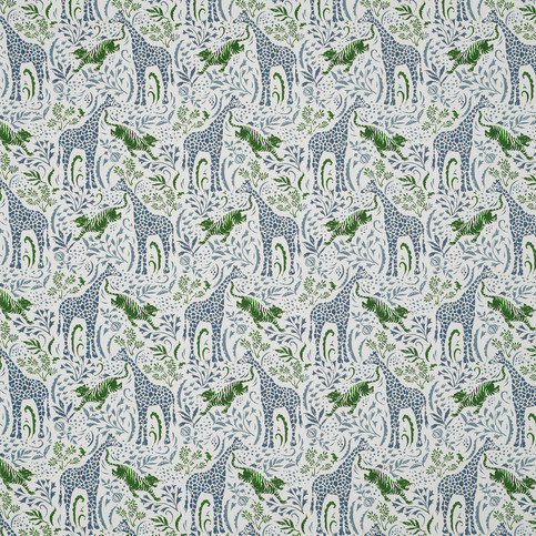 Sylvan Blue/Green Fabric by James Hare 