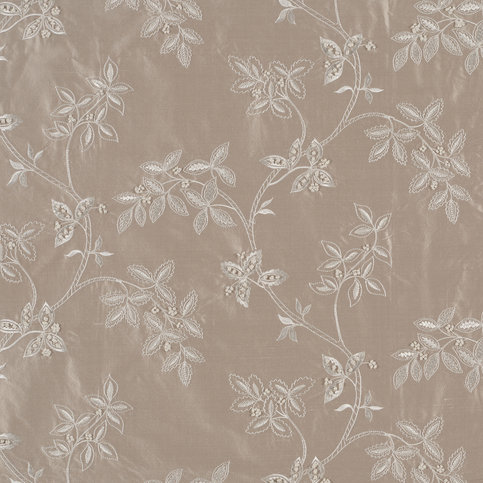 Trailing Tree Silk Silk Moth Fabric by James Hare 
