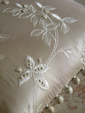 Trailing Tree Silk Silk Moth Fabric by James Hare 