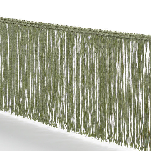 Angel Falls Fringe Soft Sage by James Hare 