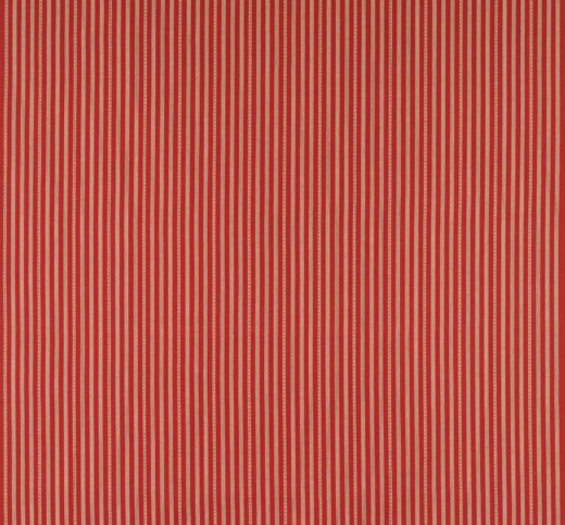 Asher Stripe Red Fabric by Jane Churchill