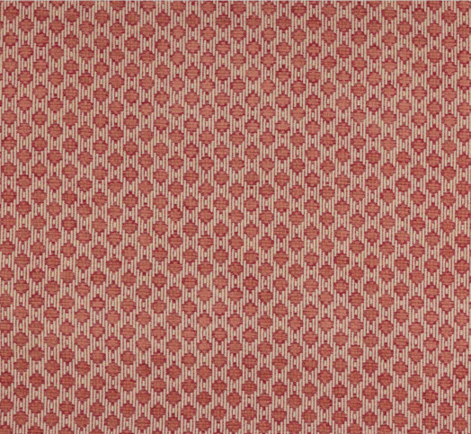 Delaney Red Fabric by Jane Churchill