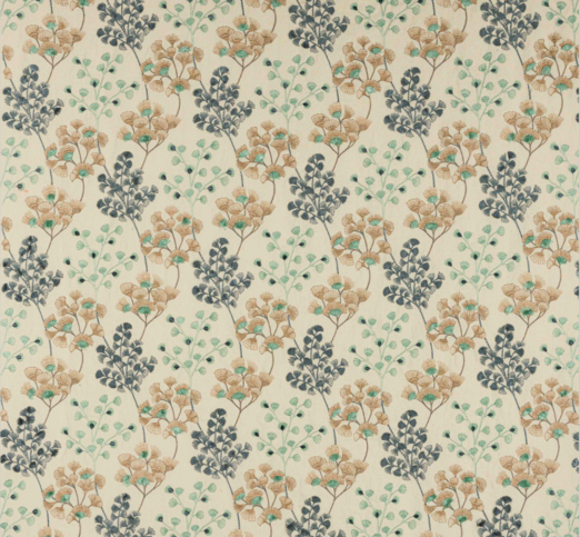 Elianna Blue Fabric by Jane Churchill