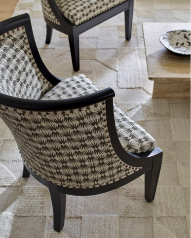 Holston Indigo Fabric by Jane Churchill