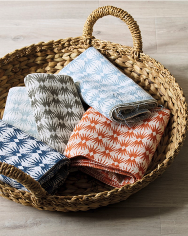Holston Indigo Fabric by Jane Churchill