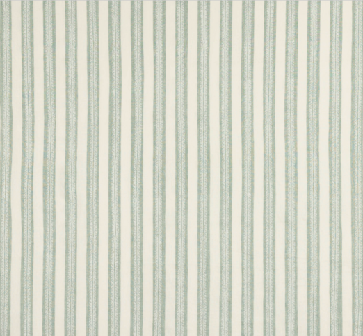 Innis Stripe Aqua Fabric by Jane Churchill